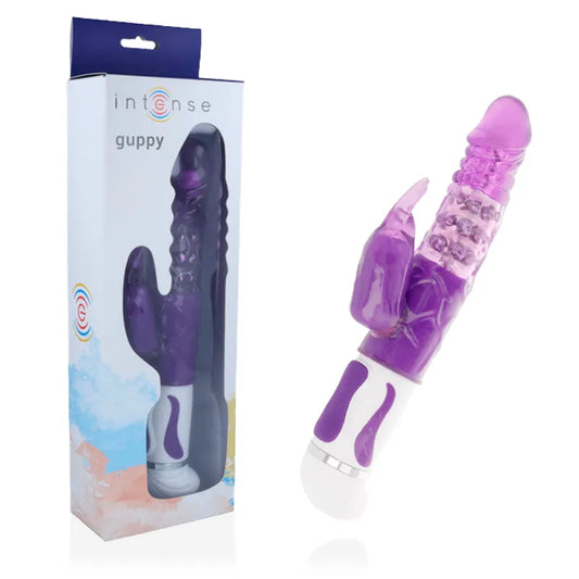 Vibromasseur Rotatif Intense Avec Stimulateur Clitoris
