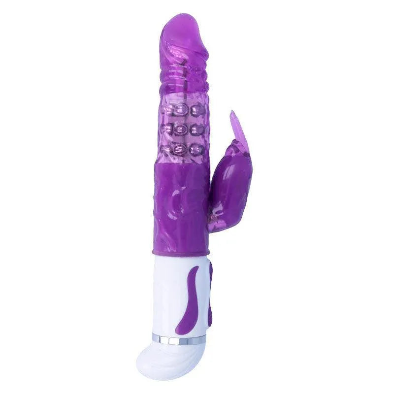 Vibromasseur Rotatif Intense Avec Stimulateur Clitoridien