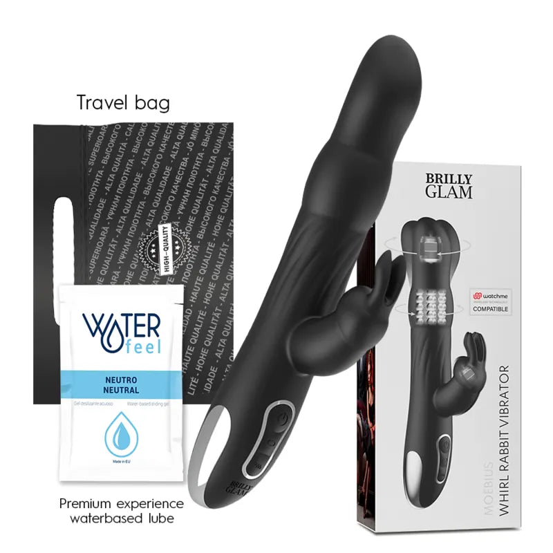 Vibromasseur Rotatif Silicone Étanche Watchme