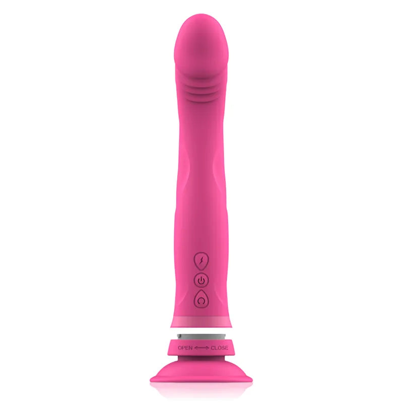 Vibromasseur Silicone Double Densité Ventouse Puissante