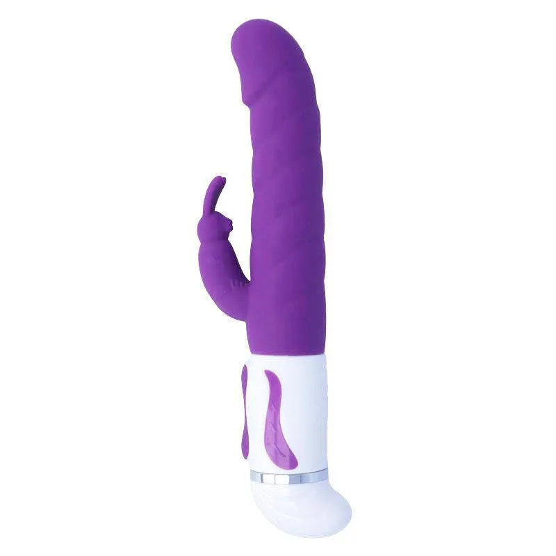 Vibromasseur Silicone Doux Stimulation Clitoridienne 12 Vitesses