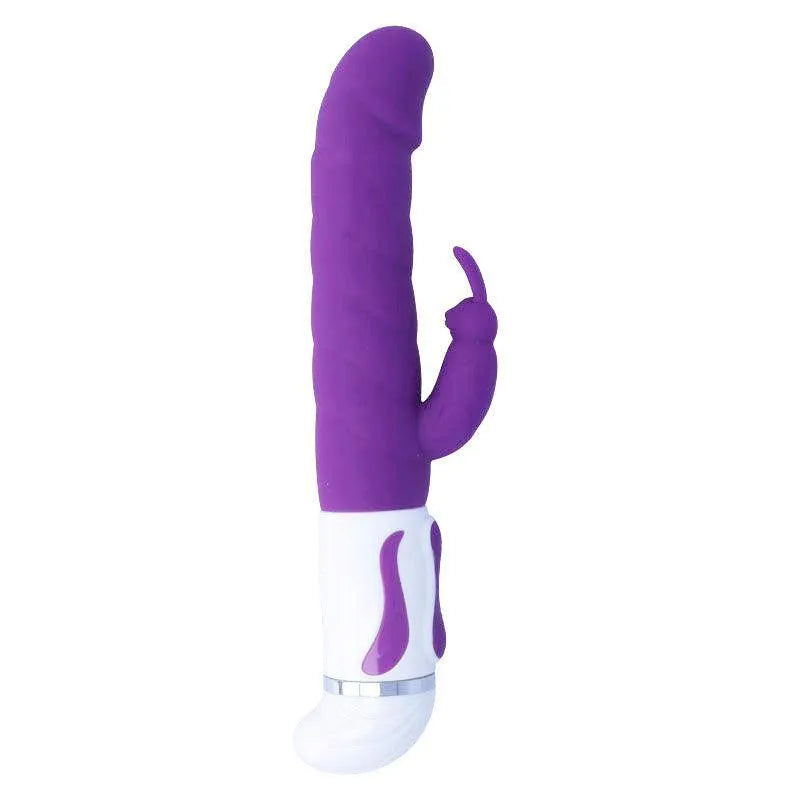 Vibromasseur Silicone Doux Stimulation Clitoridienne 12 Vitesses