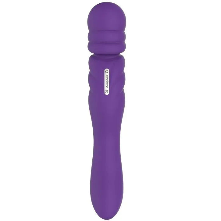 Vibromasseur Silicone Lilas Double Moteur