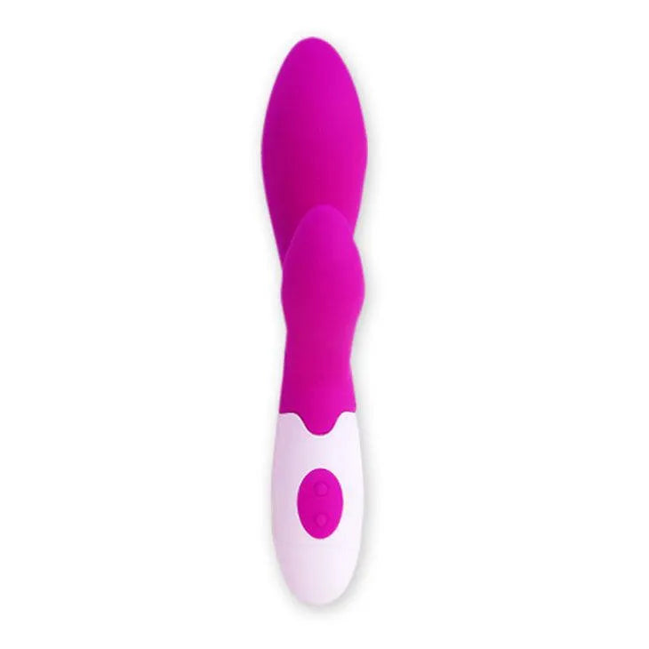 Vibromasseur Silicone Lilas Stimulation Clitoridienne