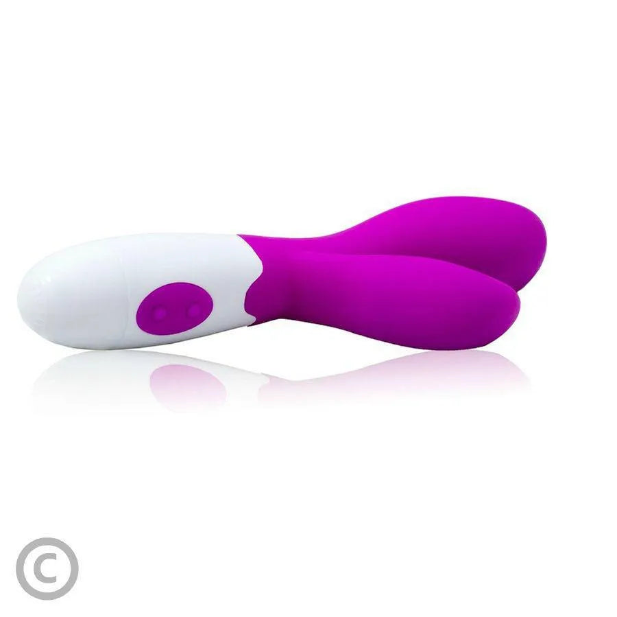 Vibromasseur Silicone Lilas Stimulation Clitoridienne