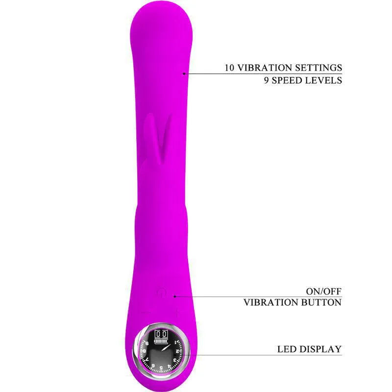 Vibromasseur Silicone Médical Stimulation Point G Et Clitoris