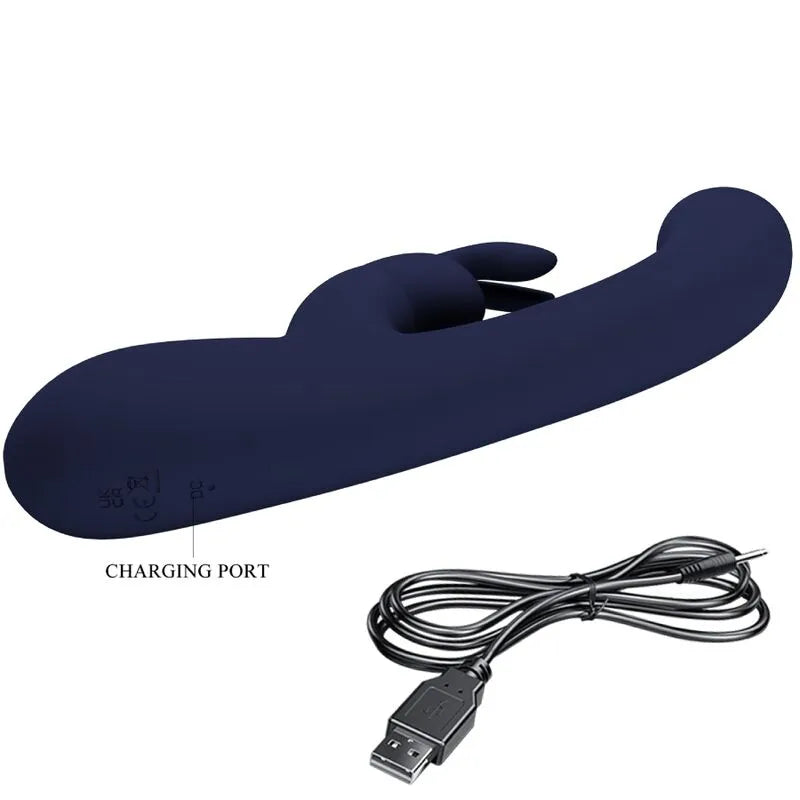 Vibromasseur Silicone Médical Stimulation Point G Et Clitoris