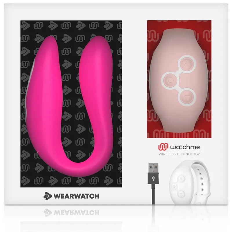 Vibromasseur Silicone Médical Watchme Étanche Couples