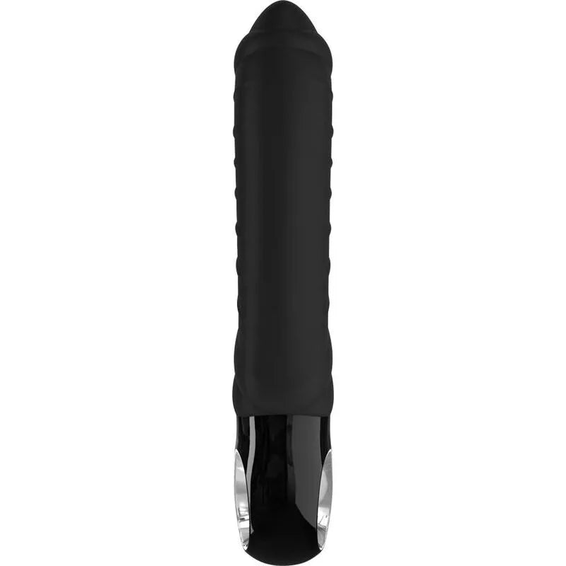 Vibromasseur Silicone Noir Pour Point G Et Prostate