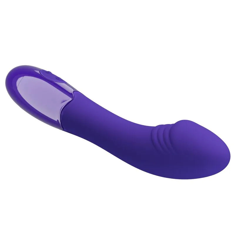 Vibromasseur Silicone Rechargeable 30 Fonctions Violette