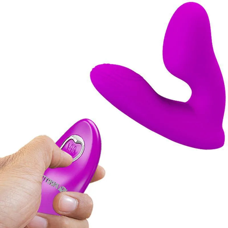 Vibromasseur Silicone Rechargeable Double Moteur Pour Point G Et Clitoris