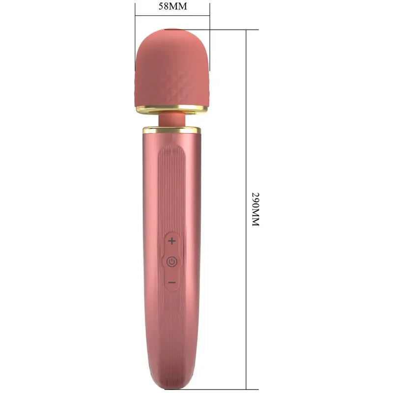 Vibromasseur Silicone Rose Puissant Rechargeable
