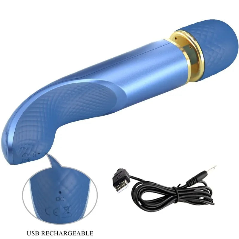 Vibromasseur Silicone Rose Rechargeable Ultra Puissant