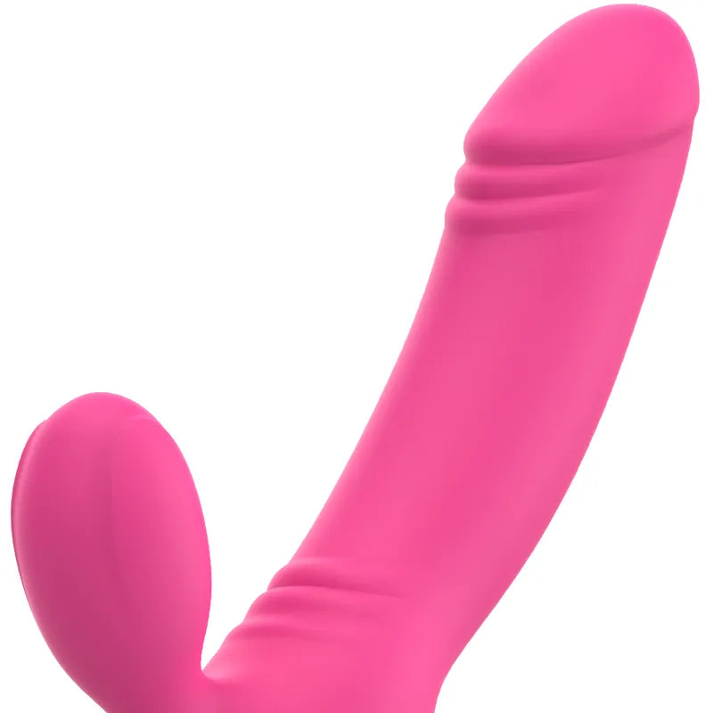 Vibromasseur Silicone Stimulation Point G Et Clitoris