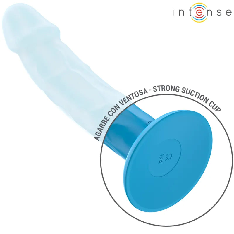 Vibromasseur Silicone attendu Bleu Intense