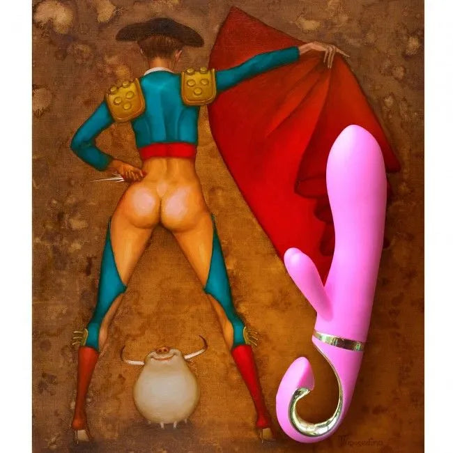 Vibromasseur Silikon-Etanche-Stimulation mit drei Zonen