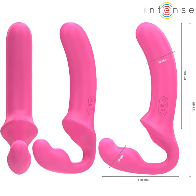 Vibromasseur Silicone Étanche Télécommande Rechargeable