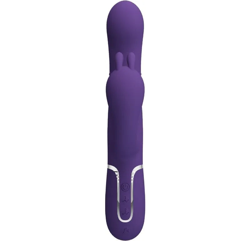 Vibromasseur Silicone Triple Stimulation Puissant