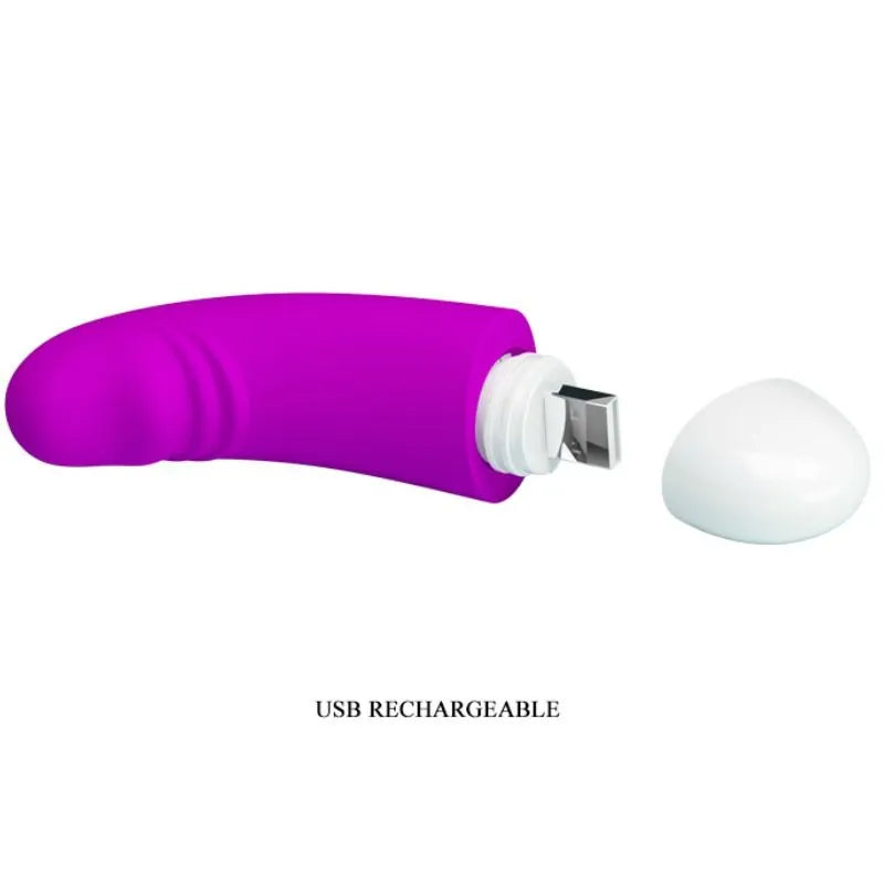 Vibromasseur Silicone Usb 30 Fonctions