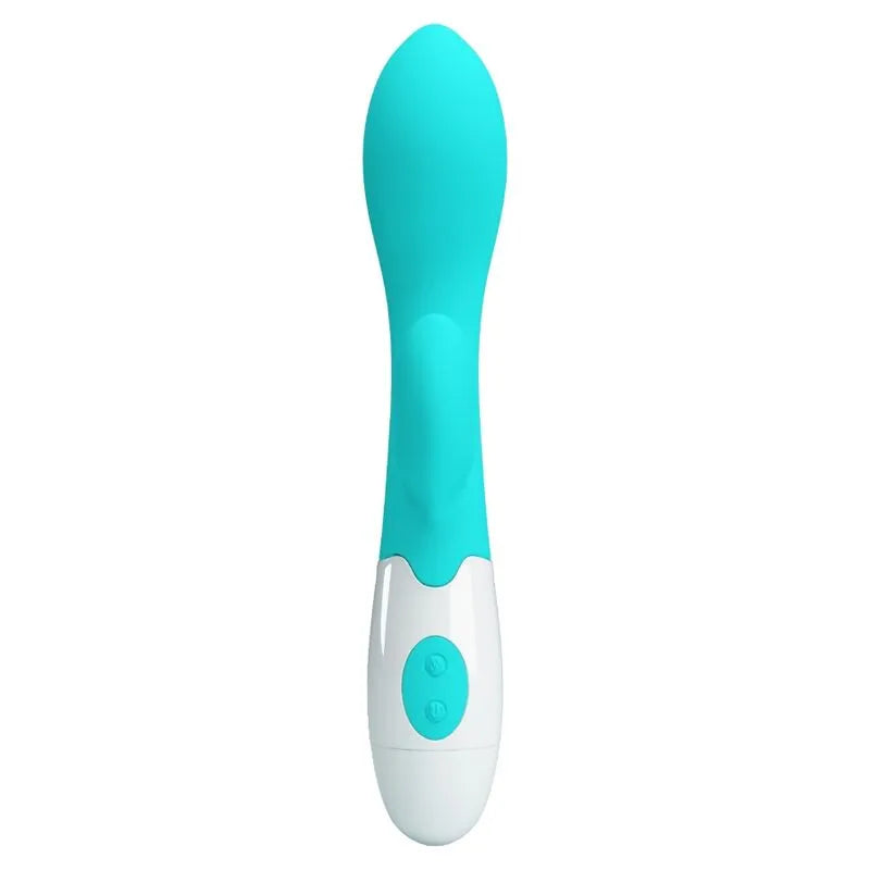 Vibromasseur Silicone Vert Aqua Puissant