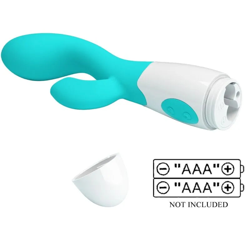 Vibromasseur Silicone Vert Aqua Puissant