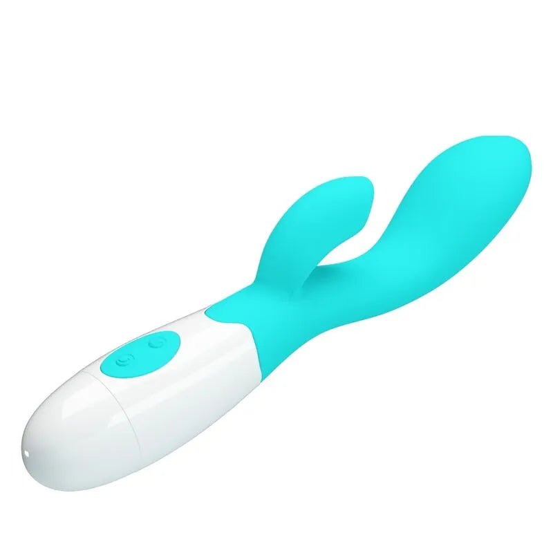 Vibromasseur Silicone Vert Aqua Puissant