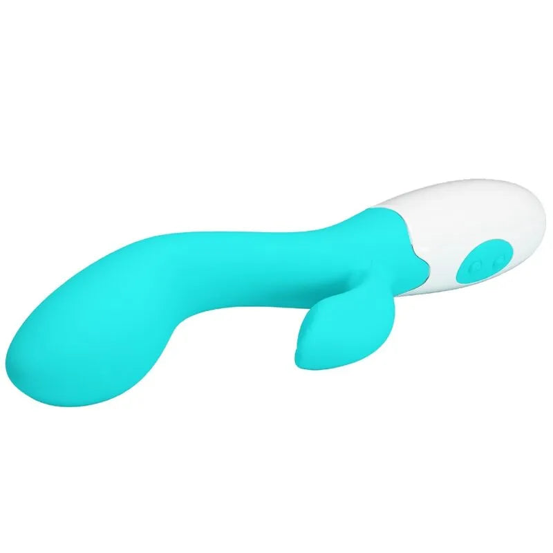 Vibromasseur Silicone Vert Aqua Puissant