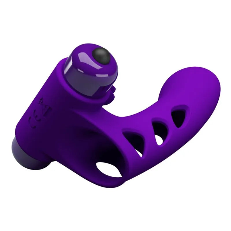 Vibromasseur Silicone Violet 10 Fonctions