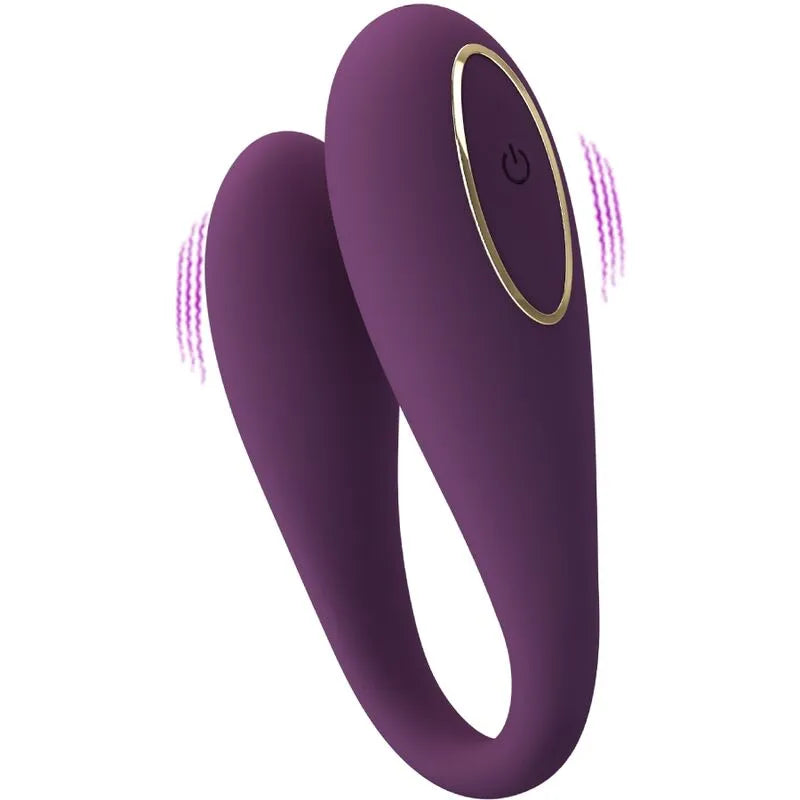 Vibromasseur Silicone Violet 12 Fonctions Rechargeable
