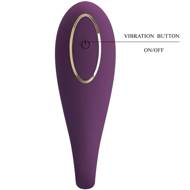 Vibromasseur Silicone Violet 12 Fonctions Rechargeable