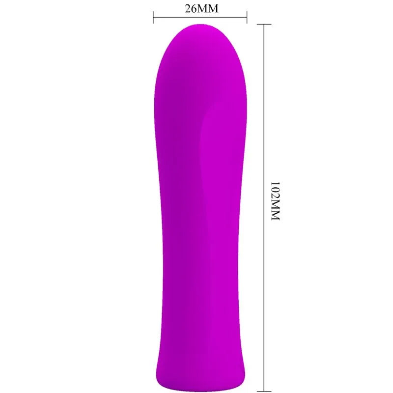 Vibromasseur Silicone Violet 12 Vitesses