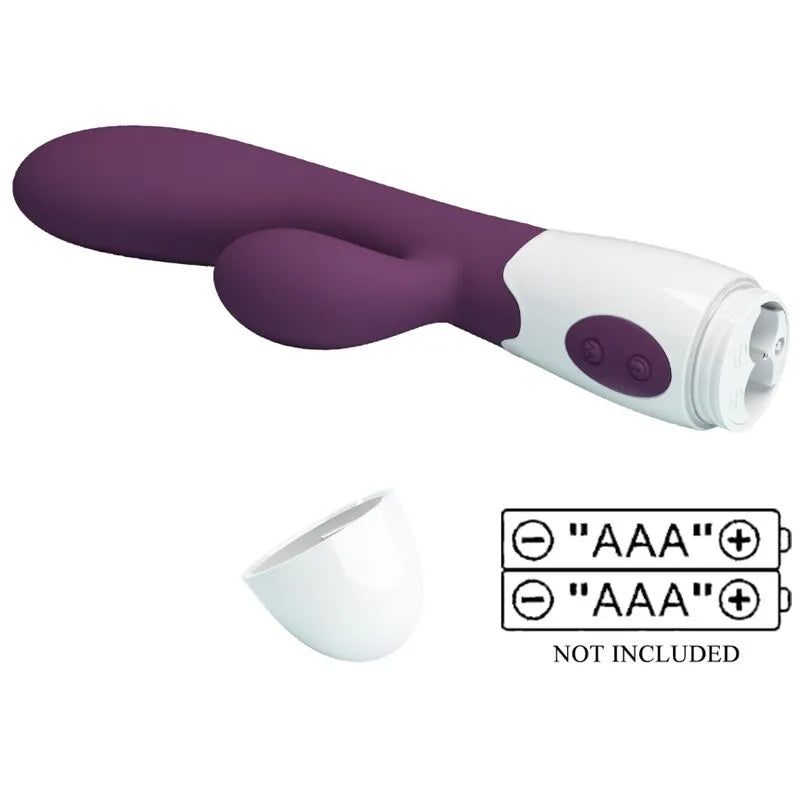Vibromasseur Silicone Violet Multi-Vibrations 30 Fonctions