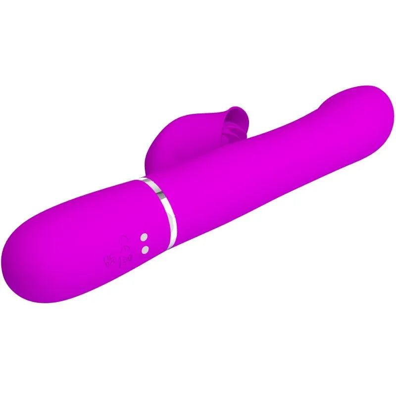 Vibromasseur Silicone Violet Pretty Love Rabbit