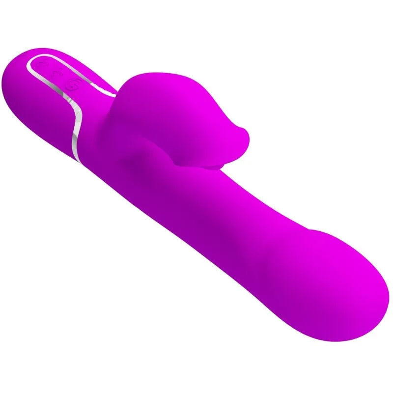 Vibromasseur Silicone Violet Pretty Love Rabbit
