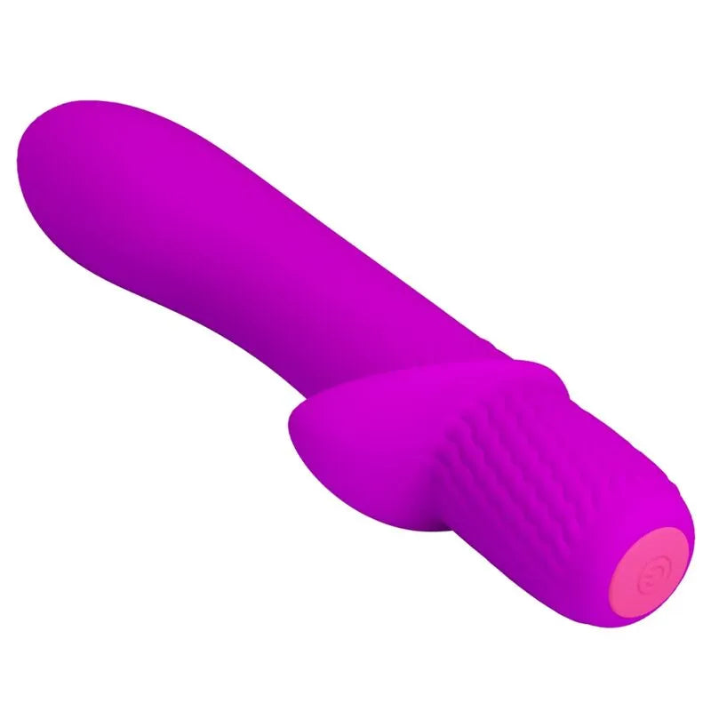 Vibromasseur Silicone Violet Rechargeable 12 Vibrations
