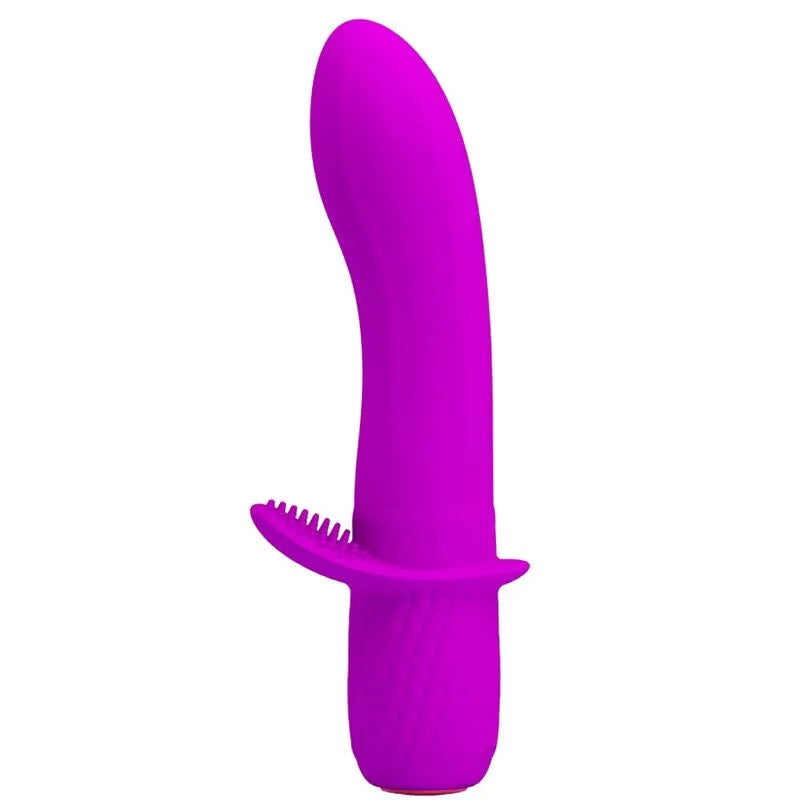 Vibromasseur Silicone Violet Rechargeable 12 Vibrations
