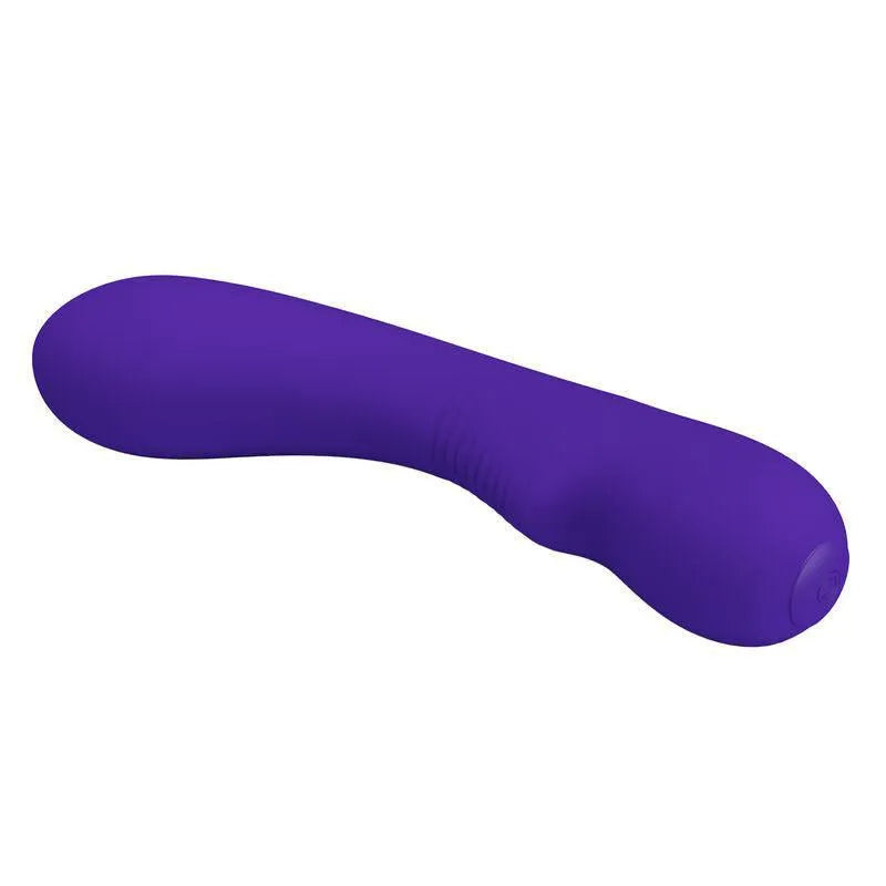 Vibromasseur Silicone Violet Rechargeable 12 Vibrations