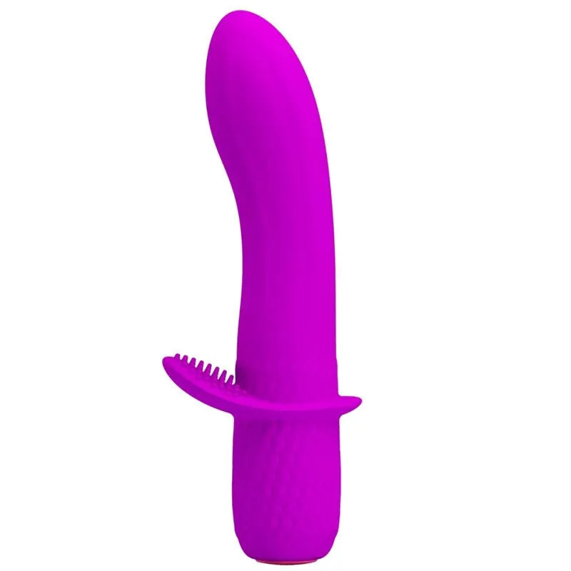 Vibromasseur Silicone Violet Rechargeable 12 Vibrations
