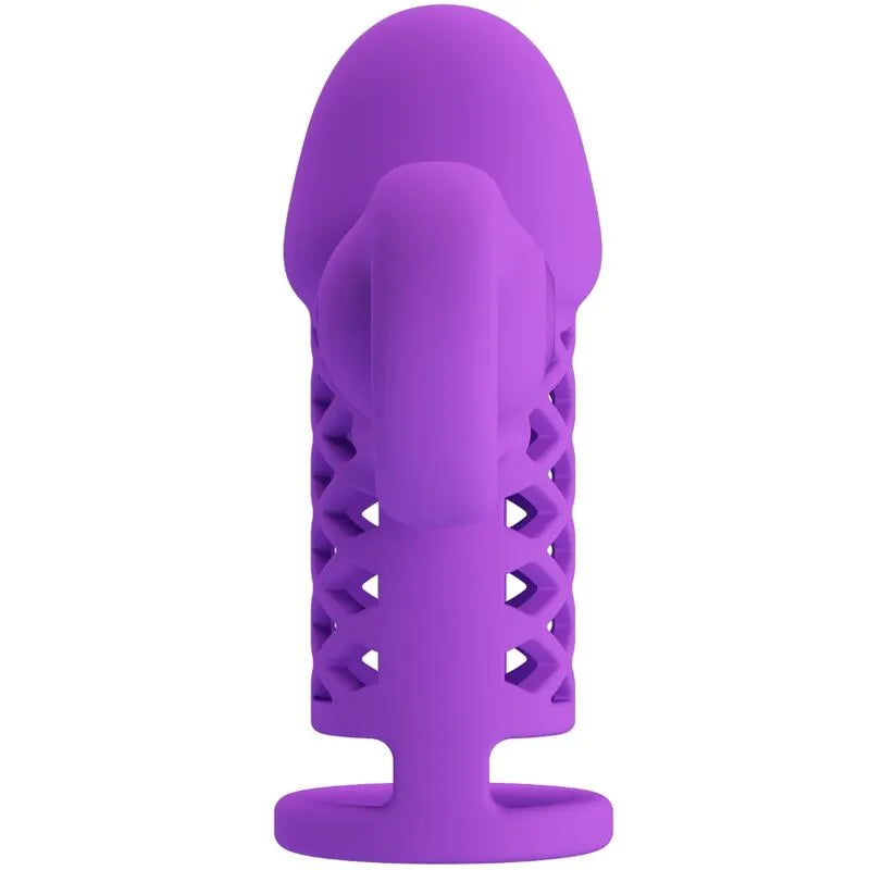 Vibromasseur Silicone Violet Rechargeable Pour Femmes