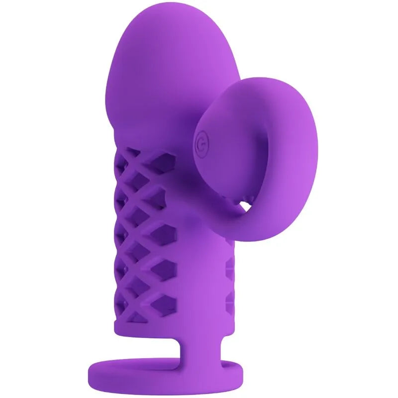 Vibromasseur Silicone Violet Rechargeable Pour Femmes