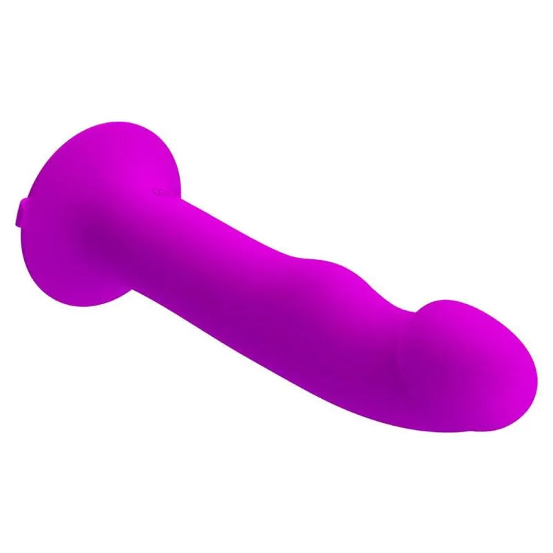 Vibromasseur Silicone Violet Ventouse Rechargeable