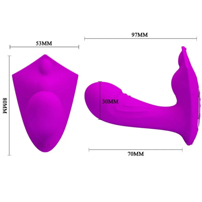 Vibromasseur Stimulation Point G Silicone Télécommande