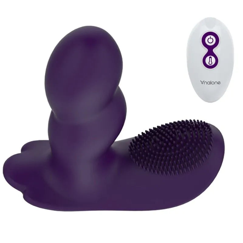 Vibromasseur Télécommandé Silicone Rose Élégant