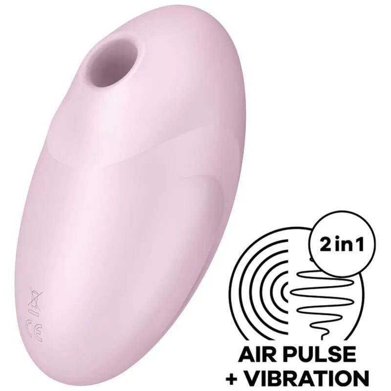 Vibromasseur Étanche Silicone Double Stimulation