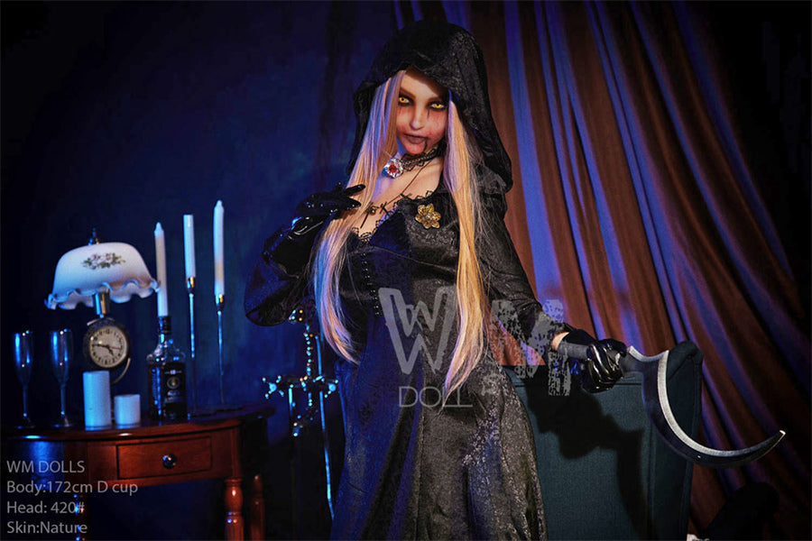 172cm/5ft8 D-cup Vampire Dimitrescu TPE Sex Doll with #420 Head
