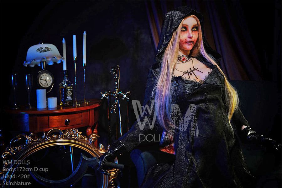 172cm/5ft8 D-cup Vampire Dimitrescu TPE Sex Doll with #420 Head