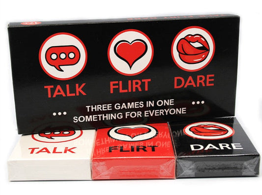 Talk, Flirt, Dare Couples Game