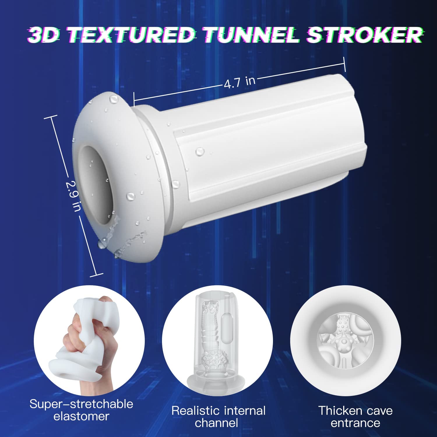Automatic Sucking Heating Male Masturbators Cup BKC Automatic Sucking Heating Male Masturbators Cup BKC