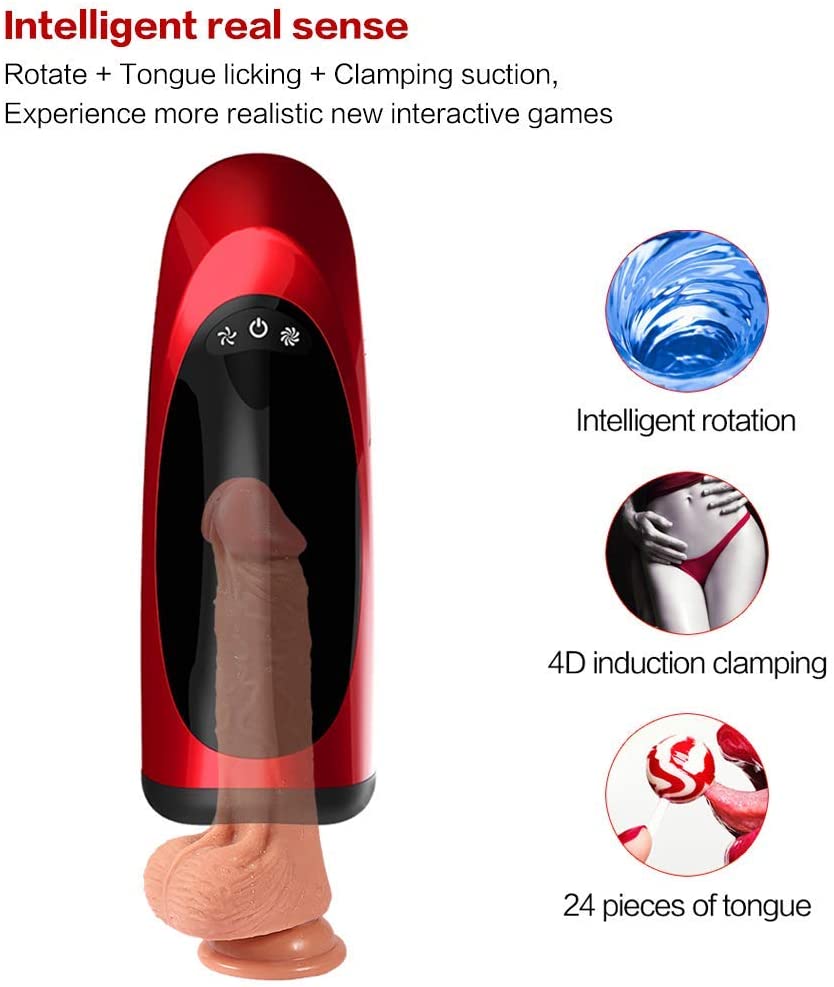 Penis Endurance Blow Job Mouth Piston Men Oral Sex Cup