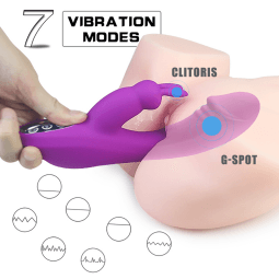 Naughty U - G Spot Rabbit Vibrator With Bunny Ears G-bliss O-maker Toy